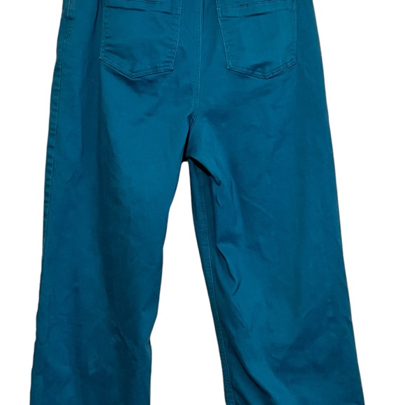 YMI Freckled Poppy USA High Rise Trouser Wide Leg Teal Green Jeans XL - Picture 3 of 7